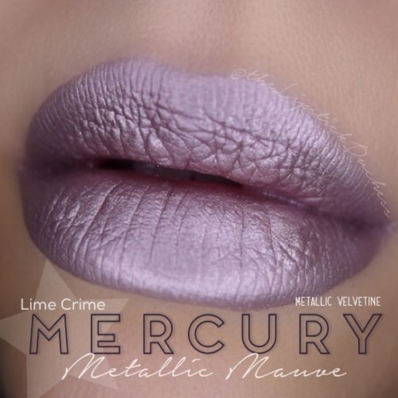 Mercury | Velvetine Liquid Lip | Lime Crime | Brand New in Box | Authentic - Picture 10 of 14